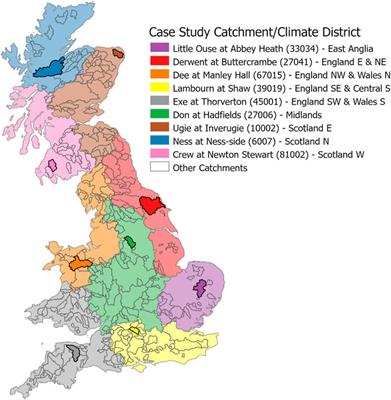 The Influence of the North Atlantic Oscillation and East Atlantic Pattern on Drought in British Catchments